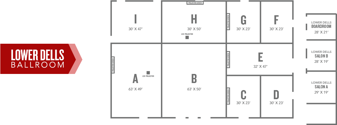 Floor Plans & Capacities - Number (1200x450), Png Download
