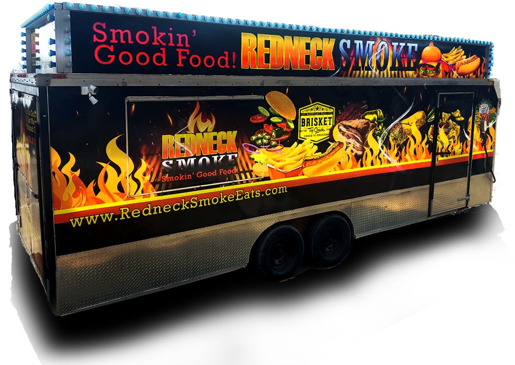 Redneck Smoke Grill - Food (1075x775), Png Download