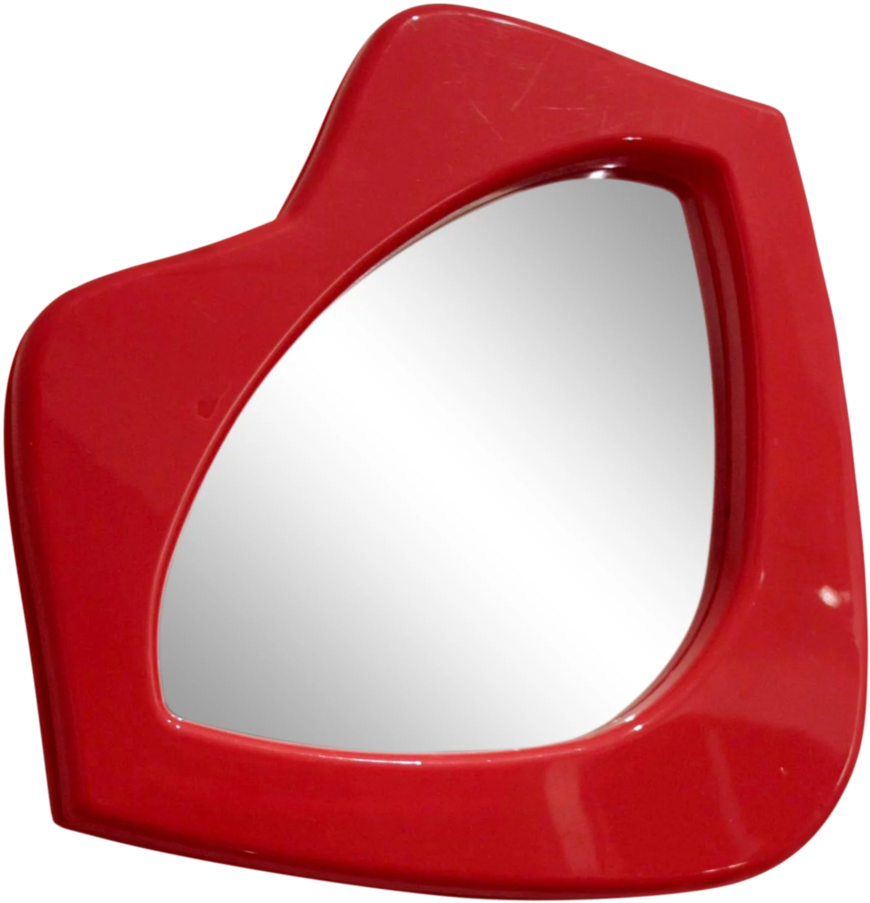 Vintage Red Lips Mirror - The B-52's (1000x1000), Png Download