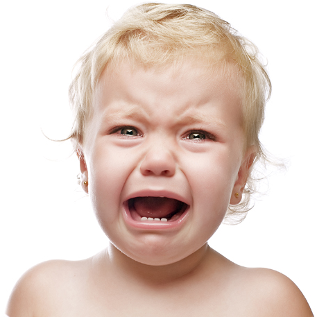 Baby Crying Png Background Image - Sad Face Human Cry (655x472), Png Download