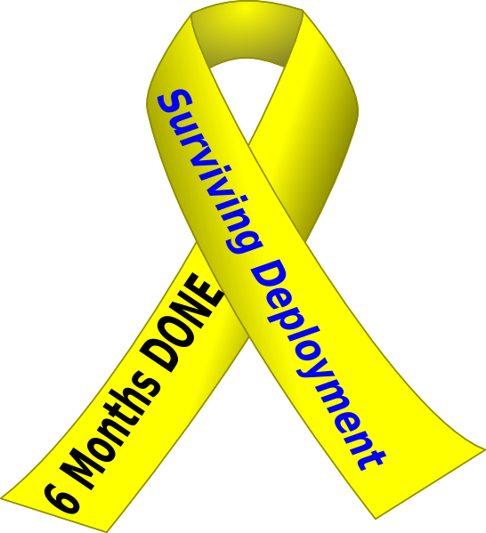 Yellow Ribbon Clip Art (546x599), Png Download