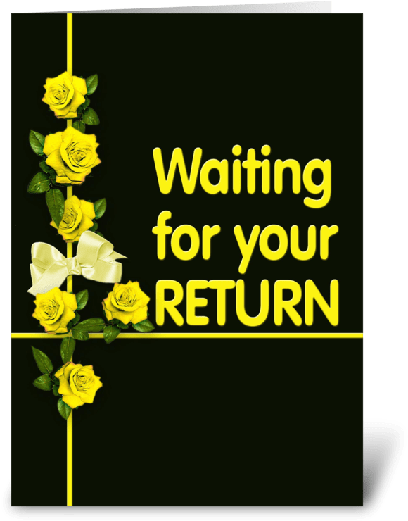 Yellow Ribbon, Greetings Greeting Card - Whaling (700x792), Png Download