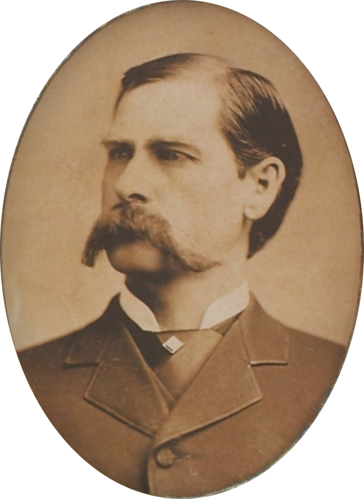 Wyatt Earp Portrait - Wyatt Earp (437x599), Png Download