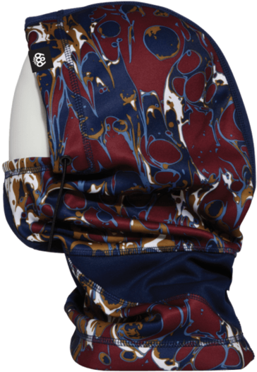 686 Men's Hunter Face Mask - 686 Hunter Facemask Balaclava - Cosmic Marble - One (430x600), Png Download