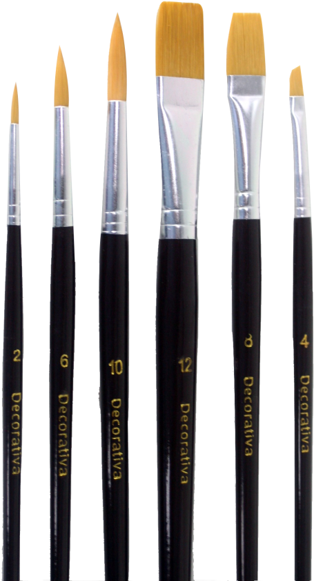 Makeup Brushes (530x866), Png Download