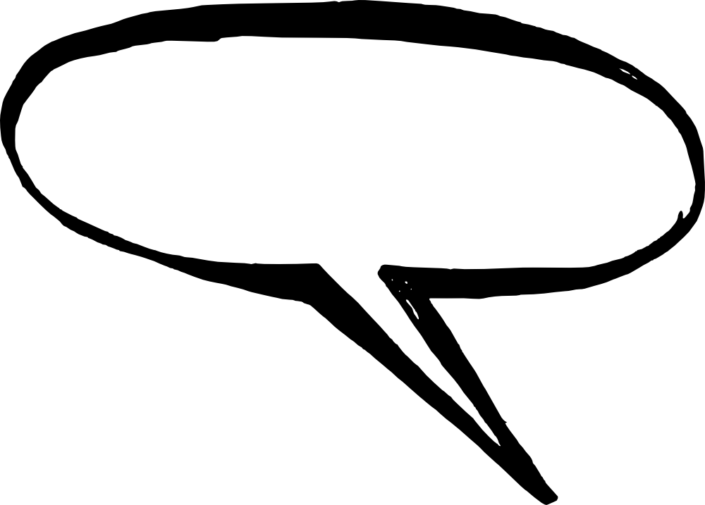50 Hand Drawn Comic Speech Bubbles Vector - Sketchy Speach Bubble Png ...