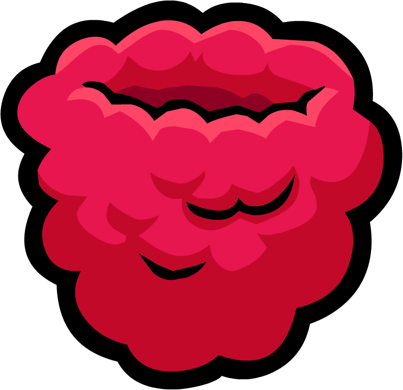 Smoothie Smash Raspberry - Outline Of A Raspberry (792x766), Png Download