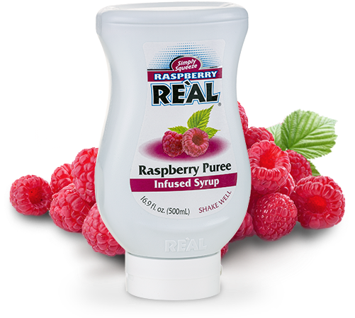 Ind-raspberry - Raspberry Real Infused Syrup 16.9 Fl. Oz. (500x500), Png Download