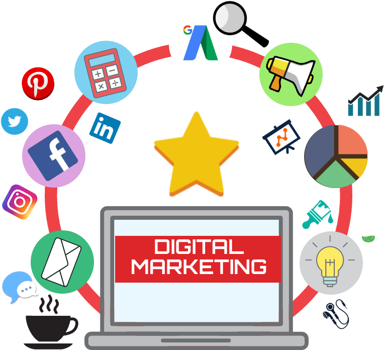 Graphic Royalty Free Stock Information Clipart Marketer - Digital Marketing Company In Delhi Ncr (800x800), Png Download