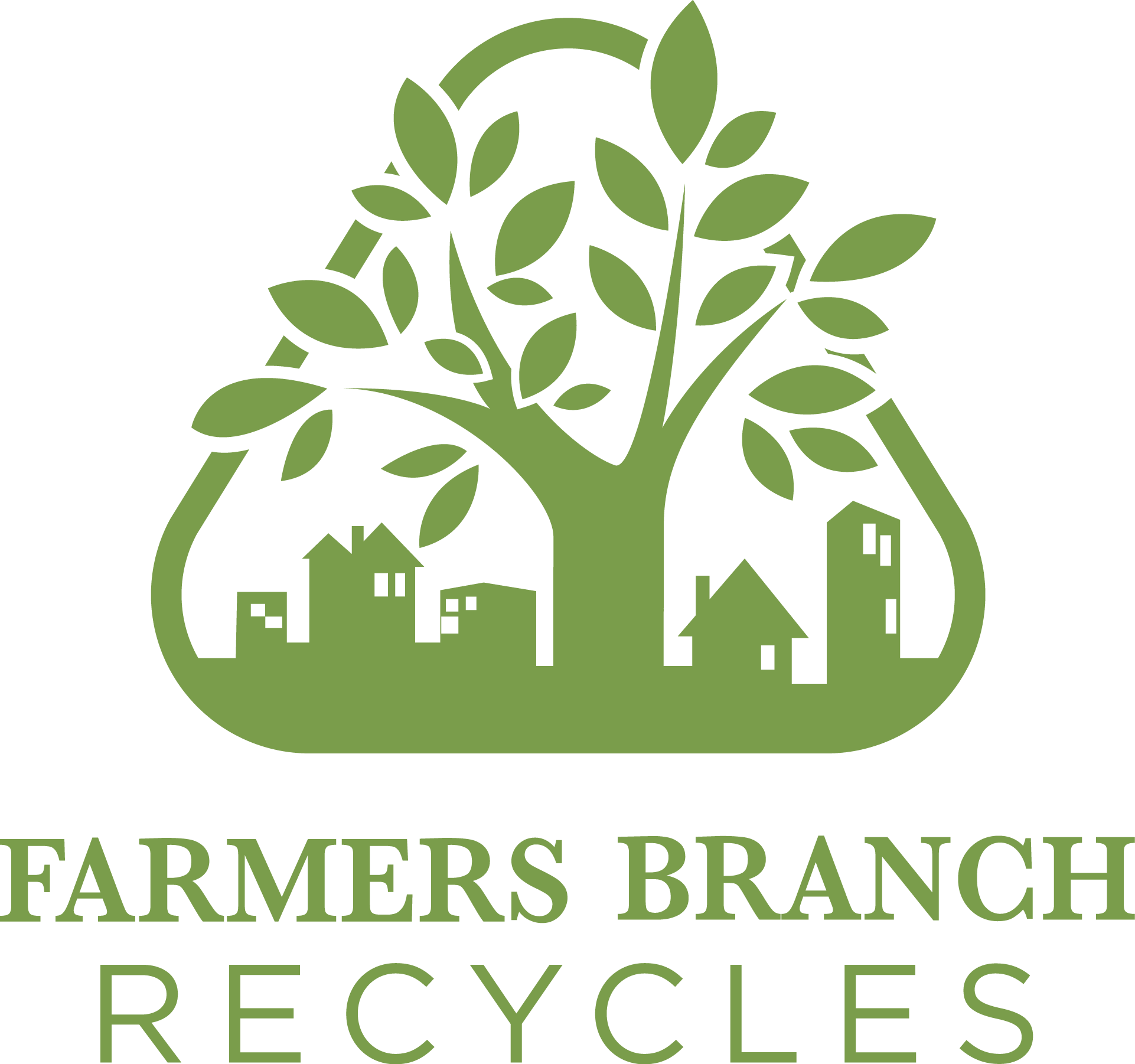 Fb Recycles Logo - Farmers Branch Flag (1922x1802), Png Download