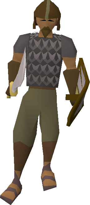 Guard (bronze Helm) - Wiki (290x659), Png Download