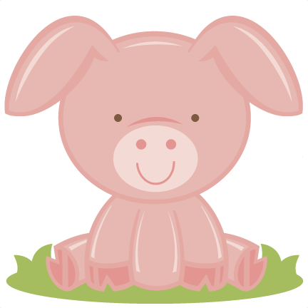 Png Transparent Baby Pig Clipart - Baby Pig Illustration Png (432x432), Png Download