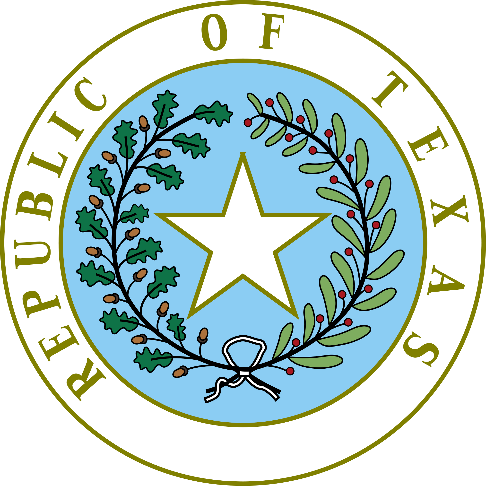 Image Available On The Internet And - Annexation Of Texas Symbol (2000x2000), Png Download