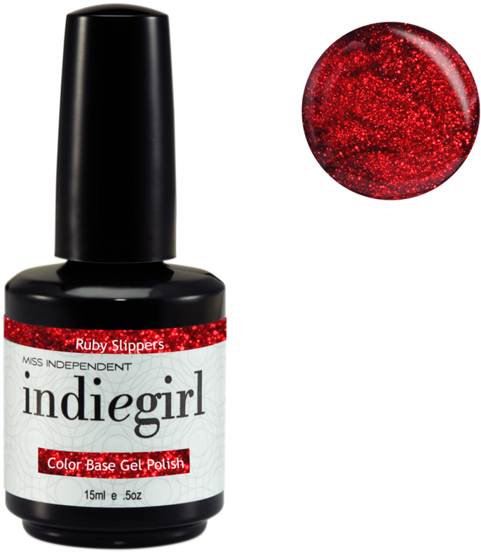 Ruby Slipper - Nail Polish (917x1024), Png Download