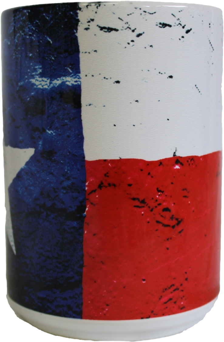 Texas Flag Mug - Patchwork (2048x1365), Png Download