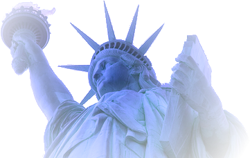 Liberty Up Alpha - Statue Of Liberty (499x260), Png Download