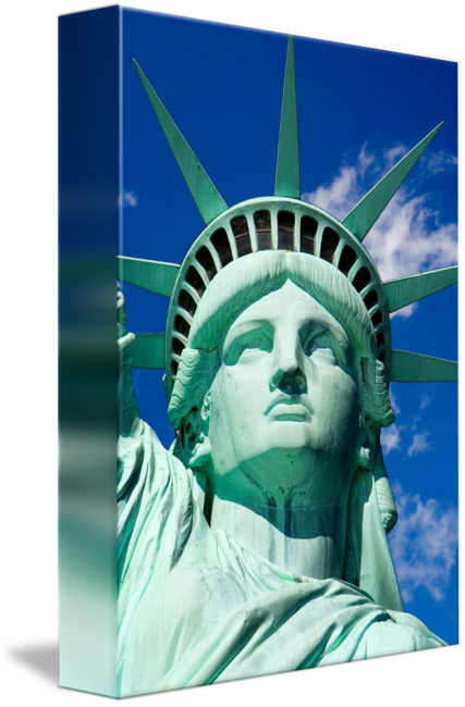 "statue Of Liberty" By Donald Swartz, New Jersey // - Statue Of Liberty (427x650), Png Download