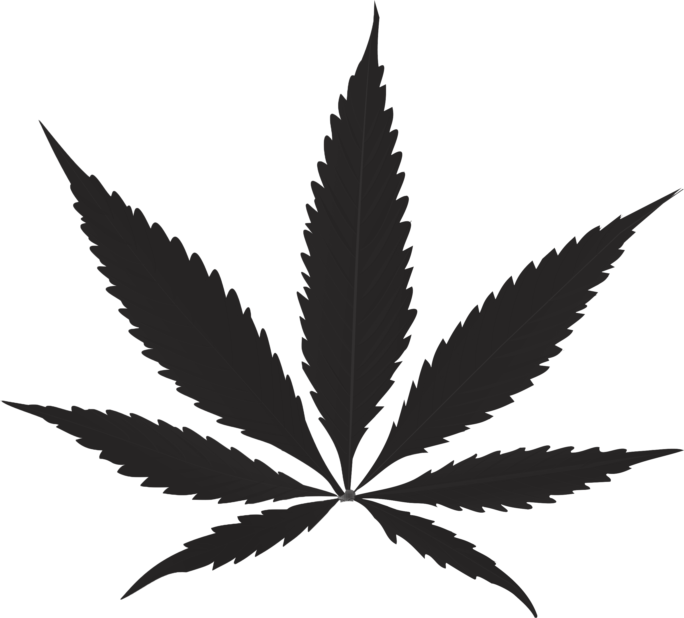 Marijuana Leaf - Cannabis Leaf (2500x2500), Png Download