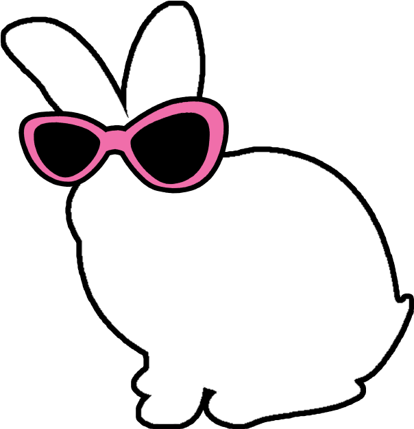 Glu-glasses - Cartoon (720x720), Png Download