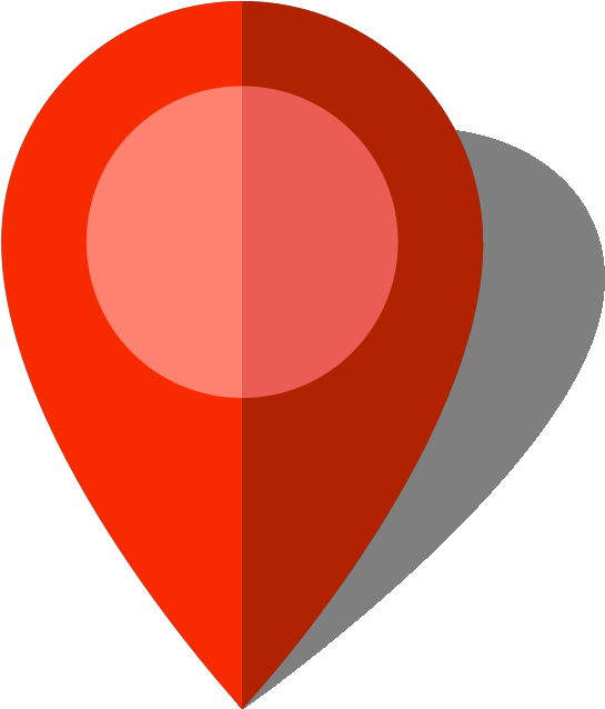 Location Map Pin Red10 - Location Vector Red (568x640), Png Download