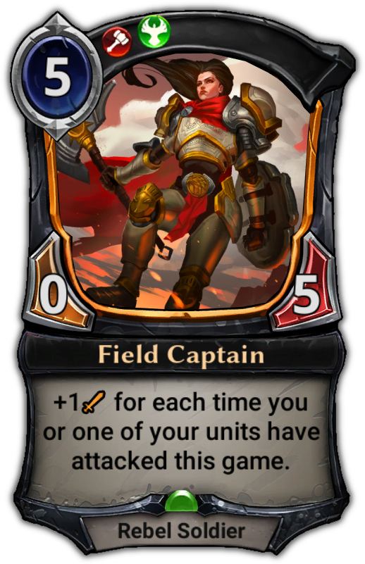 Field Captain - Eternal Card Game Jekk (529x801), Png Download