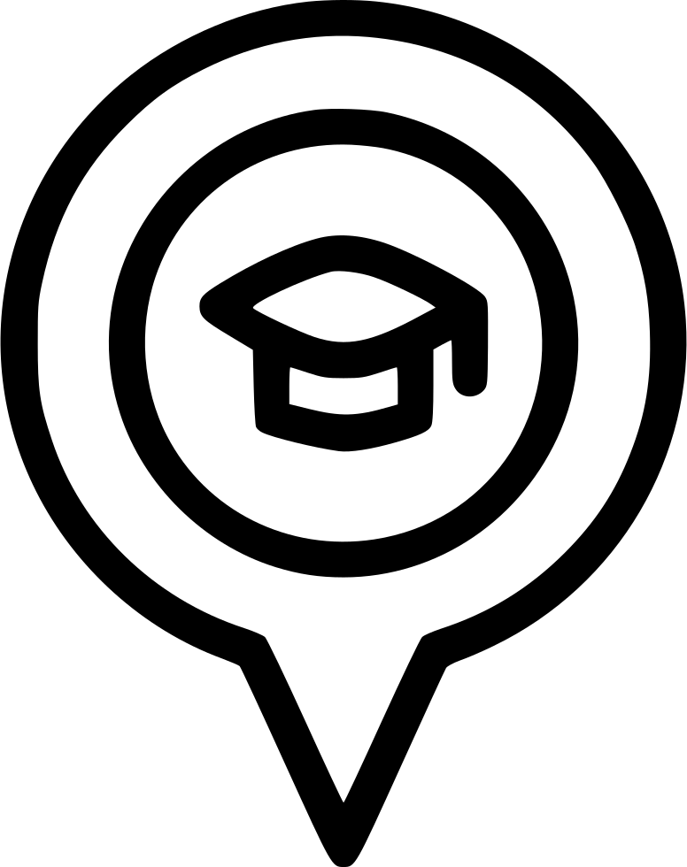 College School University Location Mapmarker Pin Comments - Icon (776x980), Png Download