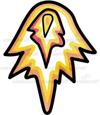 Rocket Fire - Rocket (400x400), Png Download