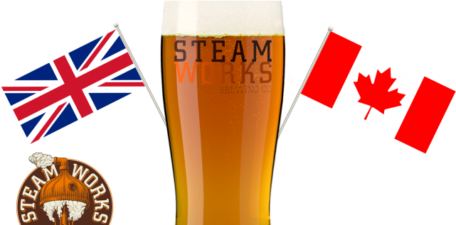 A Brew Fit For A Queen Steamworks Brews Commonwealth - Parachute (677x316), Png Download