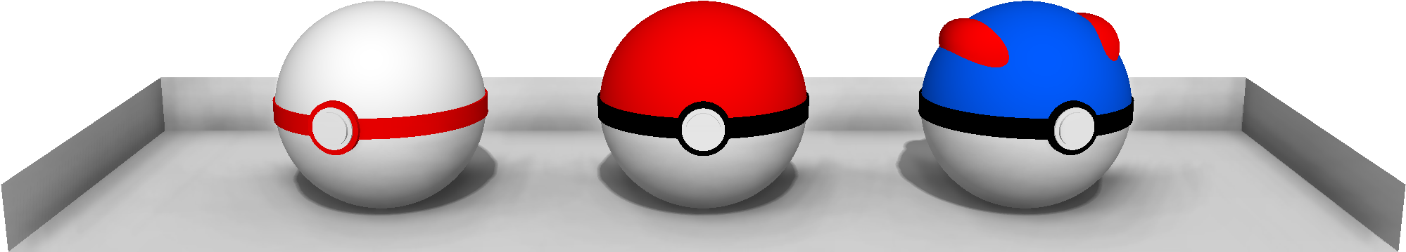 Kcdrsoq - Mine Imator Pokeball Rig (2000x435), Png Download