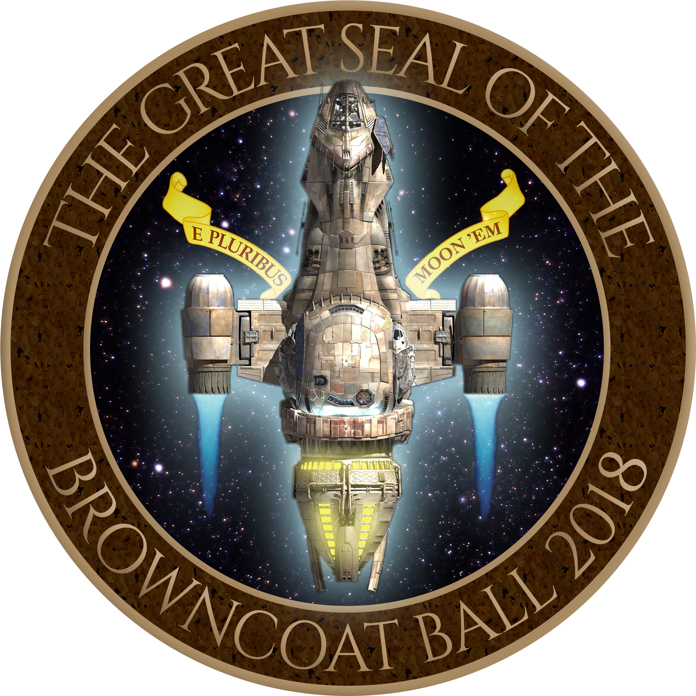 Great Seal Of The Browncoat Ball - Emblem (2400x2400), Png Download
