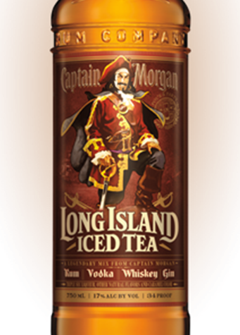 Captain Morgan Long Island Iced Tea Capt Ice Cocktail - Captain Morgan (341x475), Png Download