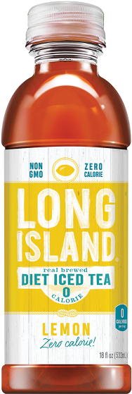 Long Island Iced Tea Diet Lemon 18 Oz Plastic Bottles (600x600), Png Download