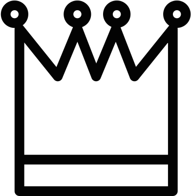 King Crown Vector - Roi Symbole (400x400), Png Download