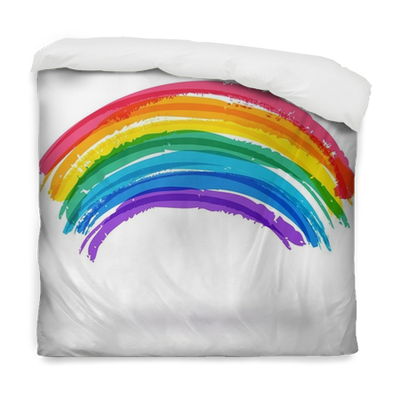 Abstract Colorful Watercolor Rainbow Background - Watercolor Rainbow No Background (400x400), Png Download