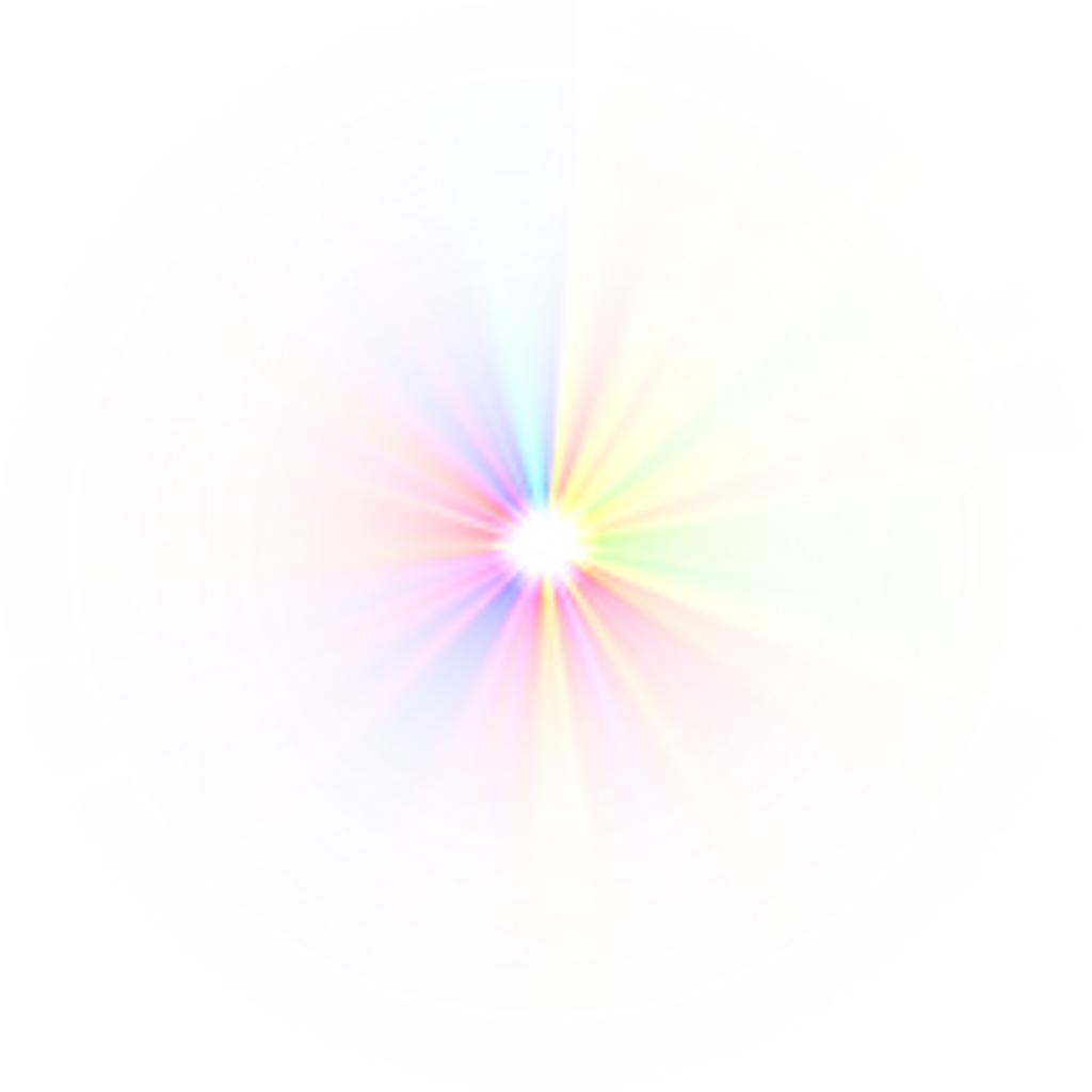 Rainbow 2 Photos - Flare (480x480), Png Download