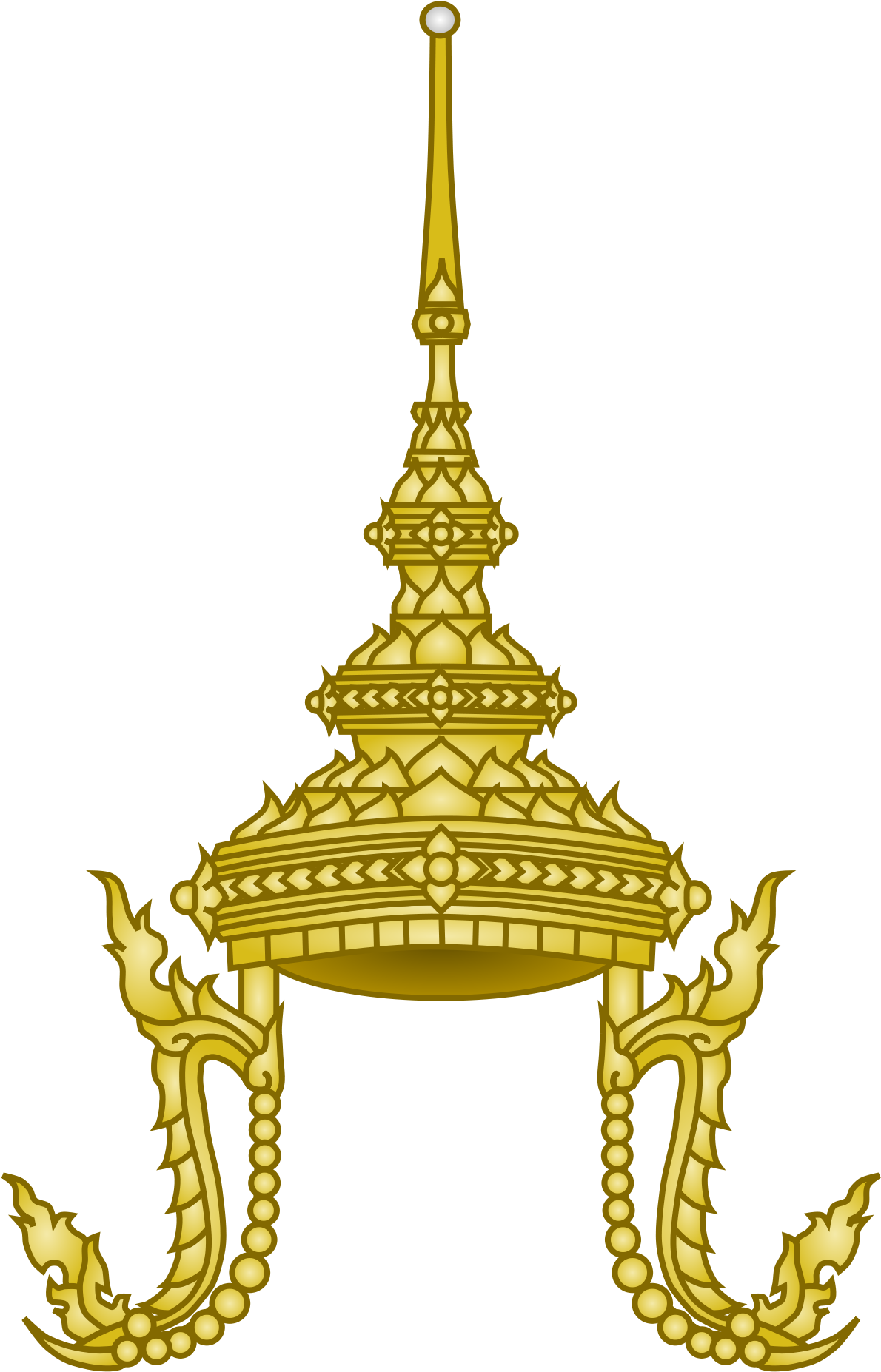 Thai Crown Png (1200x1875), Png Download