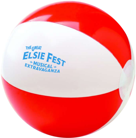 Elsie Fest Beach Ball - Australian Rules Football (470x480), Png Download