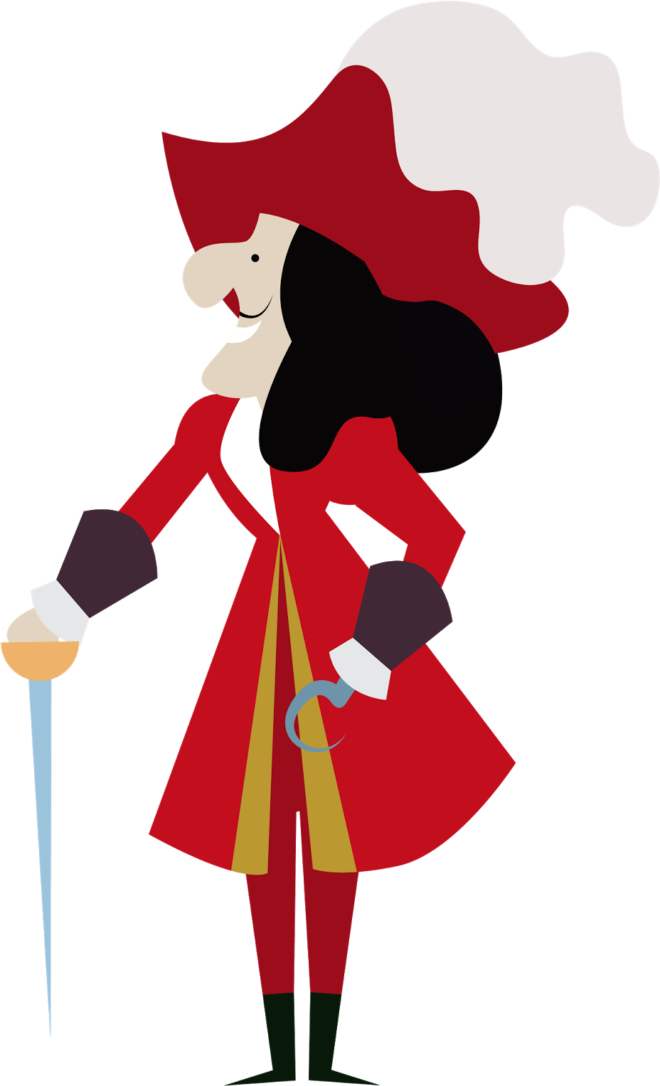 Peter Pan - Mr. Fox Nástěnný Obraz Peter - Pirát, 27x27 Cm (977x1600), Png Download