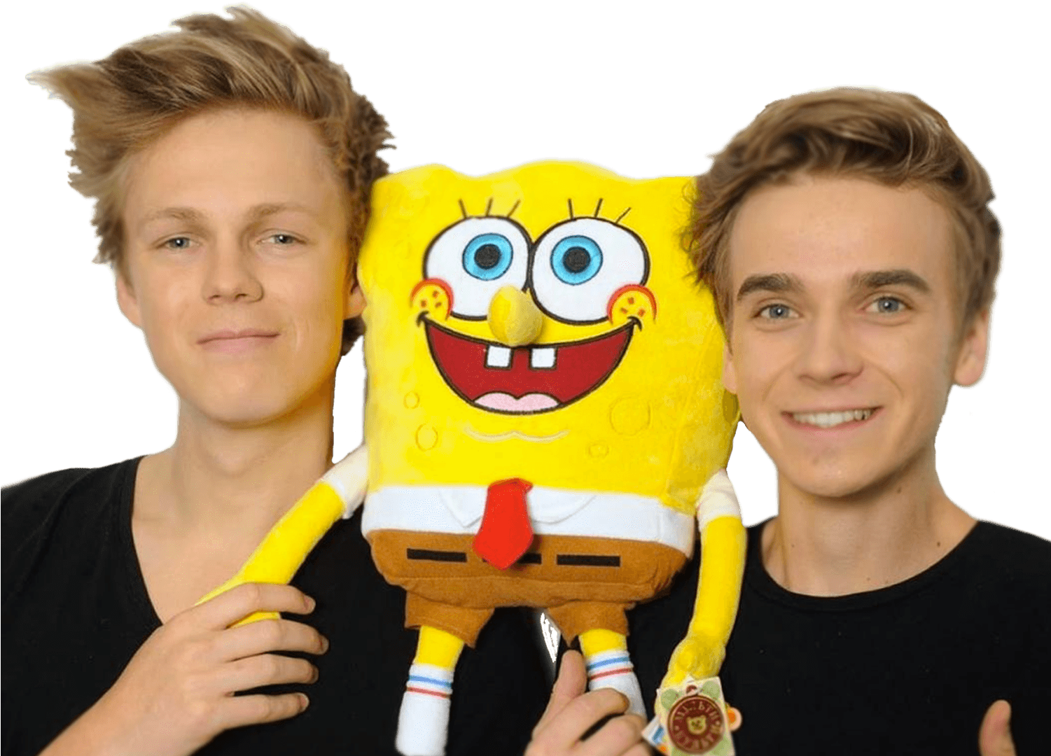 Caspar Lee And Joe Sugg Sponge Bob Png - Joe Sugg And Caspar Lee Png (1500x1156), Png Download