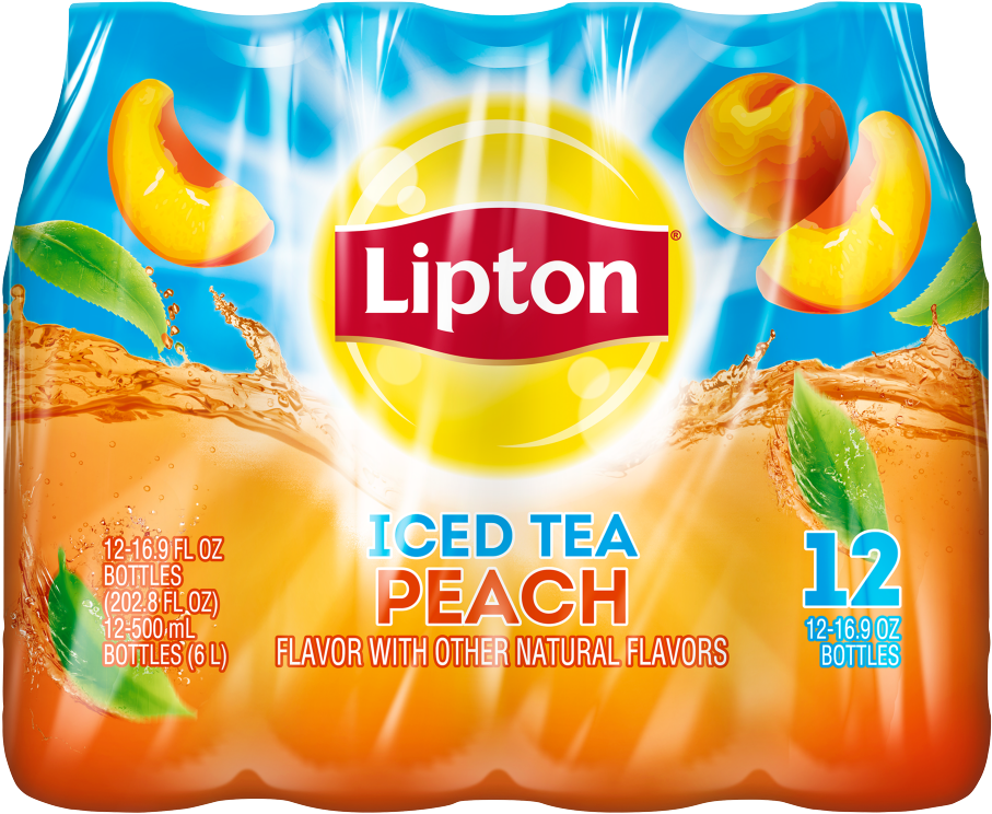 Lipton White Tea Raspberry (985x985), Png Download