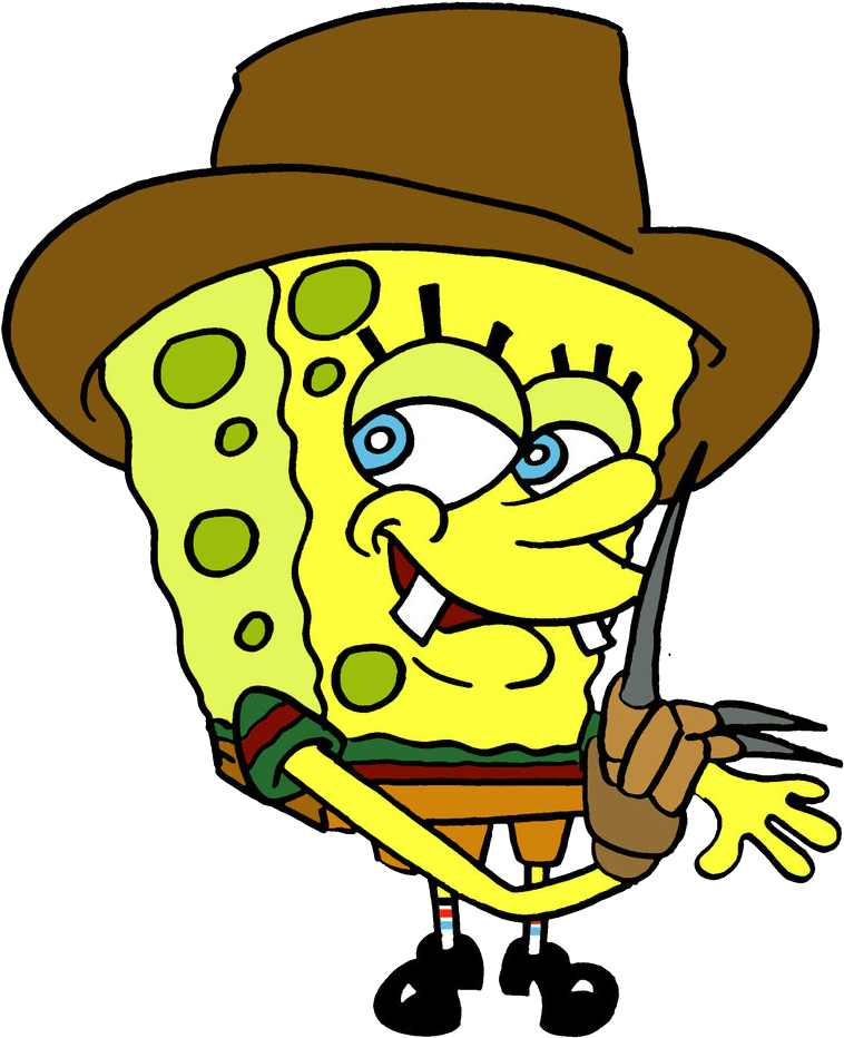 Spongebob Png - Spongebob Freddy Krueger (807x990), Png Download