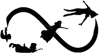 35 Images About Never Land Peter Pan On We Heart It - Peter Pan Infinity Symbol (500x333), Png Download