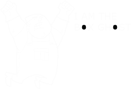 Halloween Ghost Spooky Danny Phantom Spoopy Box Ghost - Ghost (500x373), Png Download