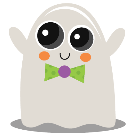 Ghostly Clipart Cute Baby - Clip Art (432x432), Png Download