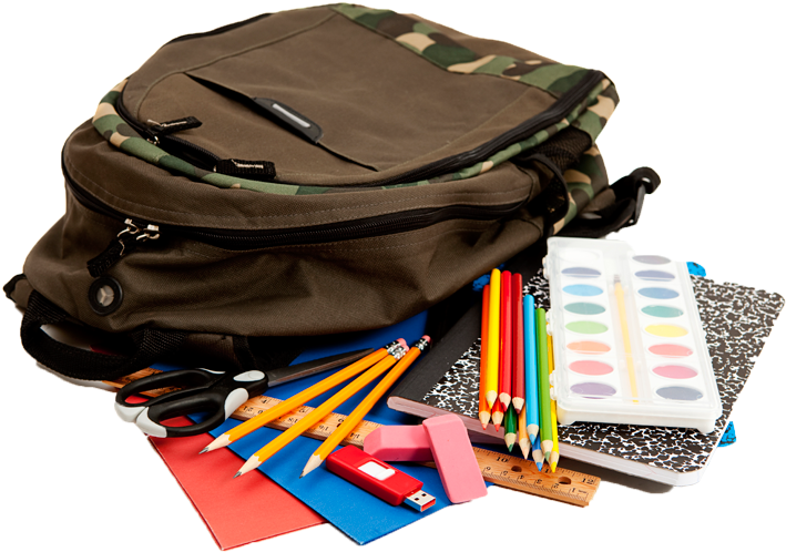 Aspire Dental - School Supplies (849x566), Png Download