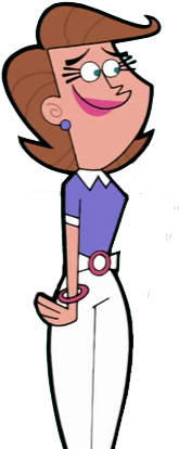 Miss Turner - Fairly Odd Parents Mom (386x432), Png Download