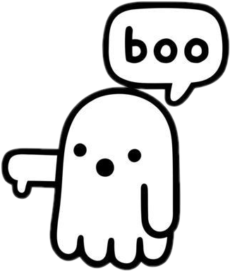 Ghost Of Disapproval (326x383), Png Download