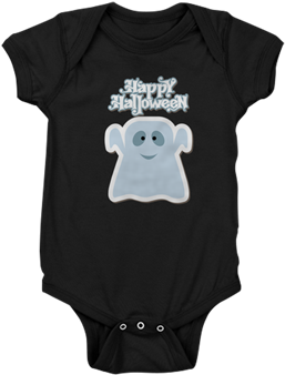 Halloween Ghost Baby Bodysuit> Halloween Ghost> Stargazer - Aksaray Malaklisi Dog Tshirt, Just Freak Body Suit (350x350), Png Download