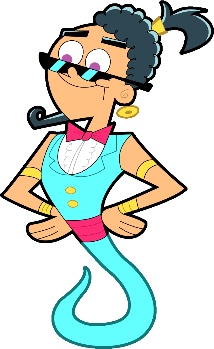 Fairly Odd Parents Wiki - Fairly Odd Parents Genie Episode (743x1212), Png Download