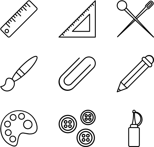 Craft Supplies - Craft Supplies Png (600x564), Png Download